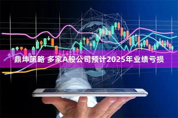 鼎坤策略 多家A股公司预计2025年业绩亏损
